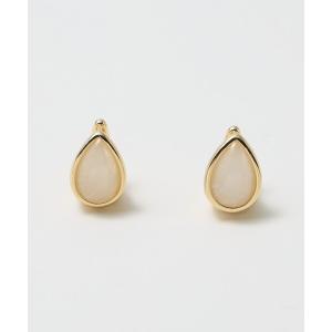 ピアス クリア シズク メタルフレーム ピアス 2 レディース