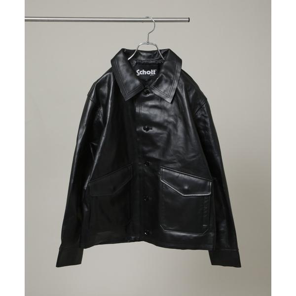 革ジャン ライダース Schott/別注 LEATHER JACKET メンズ