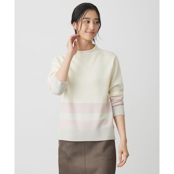 ニット セーター CAT ブロッキング ニット レディース