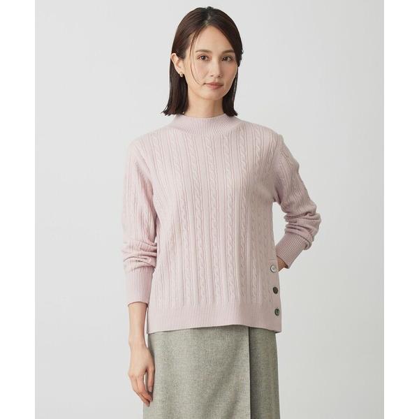 ニット セーター WOOL BLEND AIR ハイネック ニット レディース
