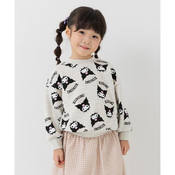 トレーナー  「サンリオ」総柄プリント 裏毛トレーナー キッズ 子供服 女の子
