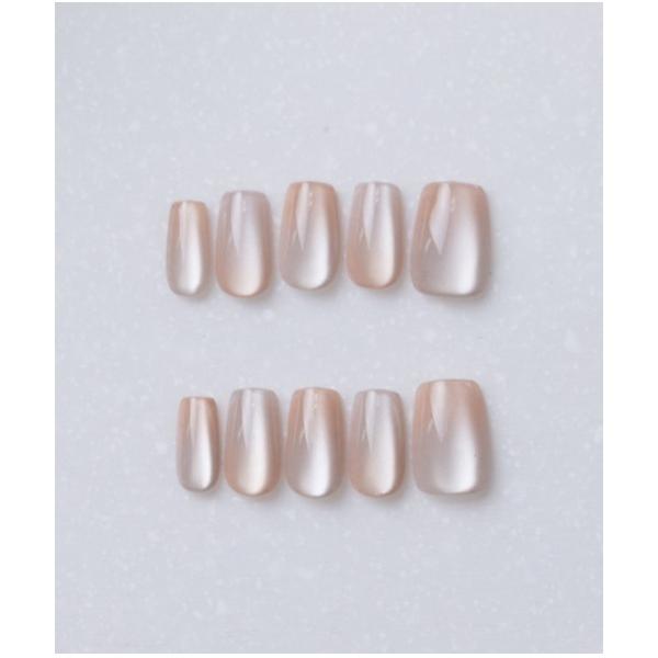 ネイルチップ ネイルシール ハイクオリティー ネイルチップ パーツなし　/水光ネイル/マグネットネイ...