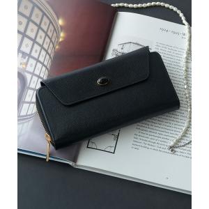 長財布 財布 「MIAN」牛革ストーン付き長財布 AMARYLLIS 2231-900-1 レディース