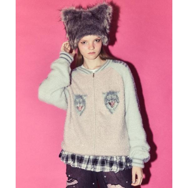 コート アウター CAT SOUVENIR KNIT ジャンパー レディース メンズ