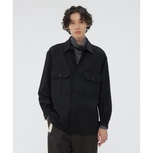 シャツ MERINO CASHMERE FLANNEL メンズ