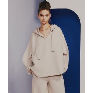 パーカー ダンボールボリュームパーカー レディース