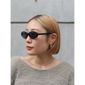 伊達メガネ メガネ 眼鏡 オーバルフレームサングラス レディース