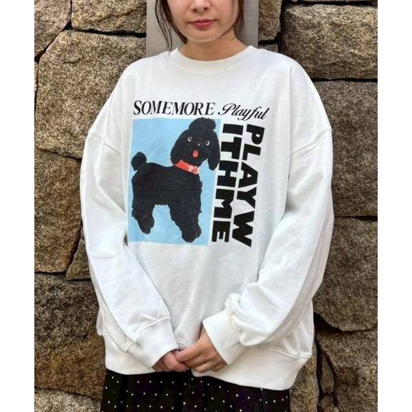 トレーナー スウェット PLAY WITH ME スウェット レディース メンズ