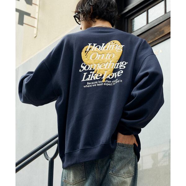 トレーナー スウェット PUBLUX/パブリュクス LOVE POP STUDIO HEART LO...