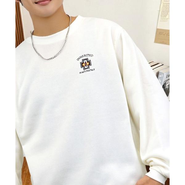 トレーナー スウェット 刺繍 ワンポイント スウェット 長袖 トレーナー メンズ レディース