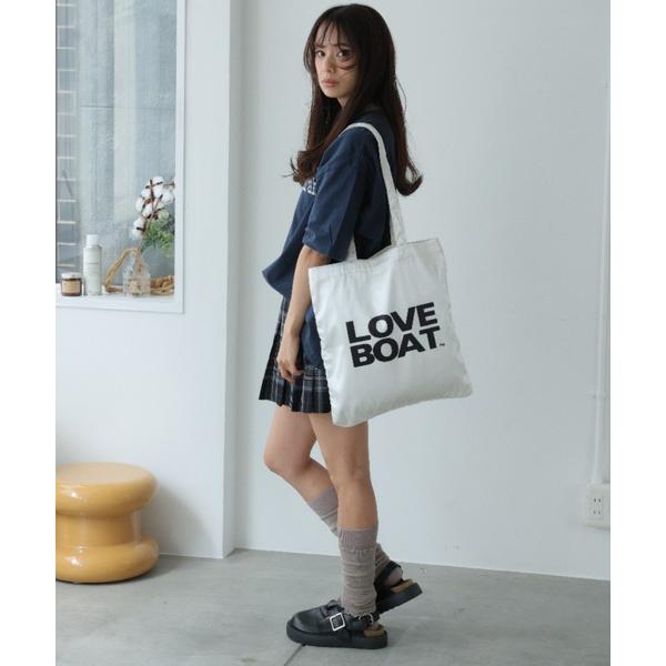 トートバッグ LOVEBOAT サテントート レディース メンズ
