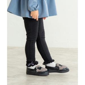 レギンス スパッツ ケーブル模様レギンス キッズ 子供 女の子