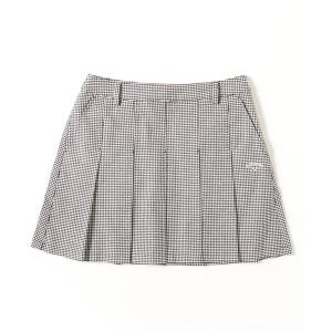 スカート キャロウェイ  8ウェイストレッチ千鳥チェックスカート