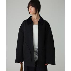 ブルゾン アウター カルゼボンディングコート レディース