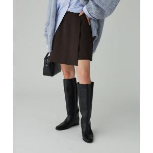 パンツ ラップキュロットパンツ レディース