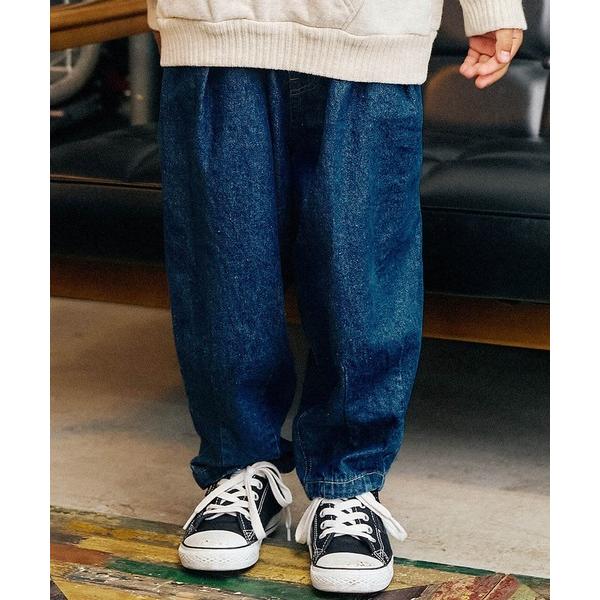 パンツ F.O.KIDS/エフオーキッズ ウエストゴム デニムバルーンパンツ キッズ 子供服 男の子...