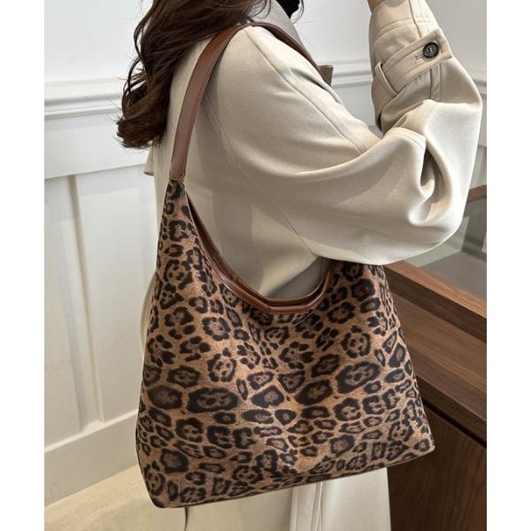 ショルダーバッグ バッグ レオパードワンショルダーバッグ レディース