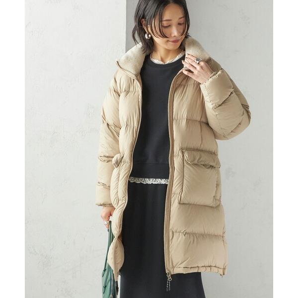 ダウンコート ダウンジャケット 「SHIPS別注」TAION:「手洗い可能」ネック ボア ダウン コ...