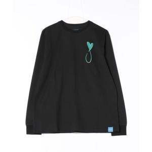 tシャツ 「Maison Honore」 Tiphanie Big Logo L/S tee ハートフィッシュ刺繍ロゴ ロンT メンズ レディース