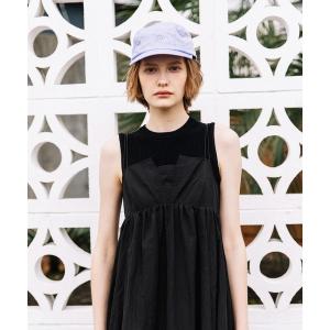 「WCJ」 ノースリーブニット FREE ブラック レディース