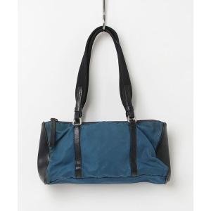 「PRADA」 トートバッグ - ブルー レディース