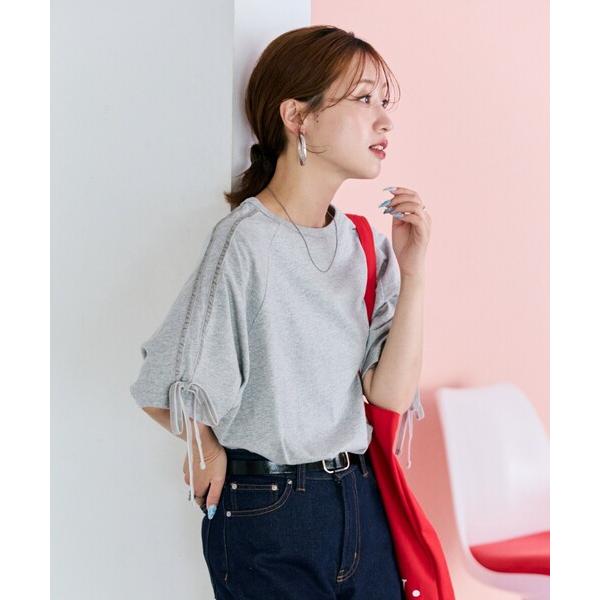 「FREAK&apos;S STORE」 スウェットカットソー フリ- 杢グレー レディース