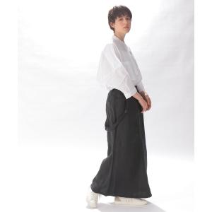 「niko and...」 サロペットスカート MEDIUM ブラック レディース