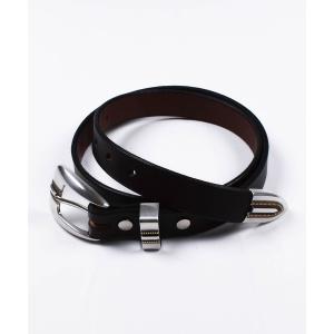 ベルト 「UT204」「MOONSHINE LEATHER CO. /ムーンシャインレザーカンパニー」Austin Buckle Belt MOON002 メンズ レディース