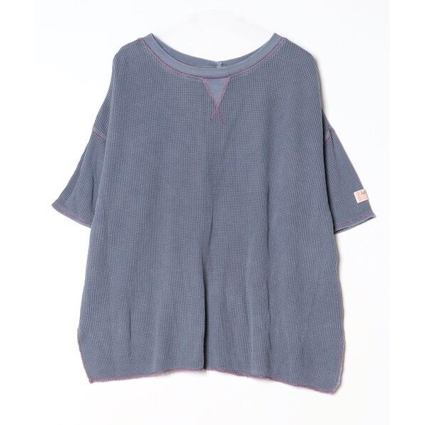 「Java」 半袖Tシャツ M ブルー レディース