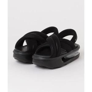 「NIKE」 フラットサンダル 24cm ブラック レディース