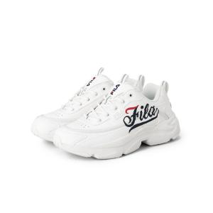 スニーカー FILA/フィラ レディース スニーカー 韓国 厚底 RAYTONA SCRIPT UFW25078125/UFW25078127 レディ