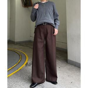 パンツ ベーカーワイドストレートパンツ レディース