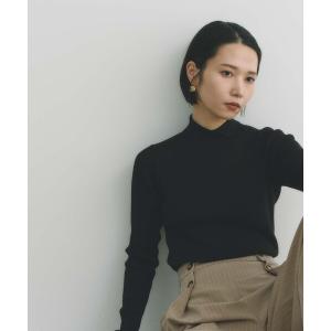 ニット セーター 「＠BAILA掲載」「スッキリ小顔見え」ネックポイントニットプルオーバー レディース