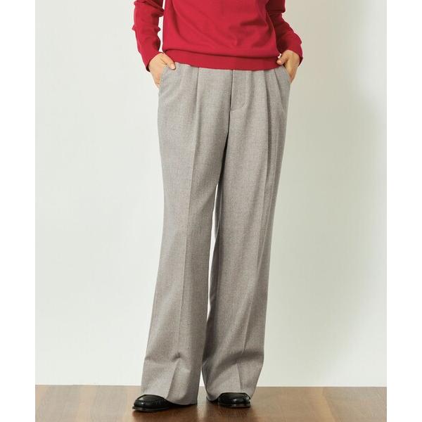 パンツ GREY LABEL タックプリーツワイドパンツ レディース