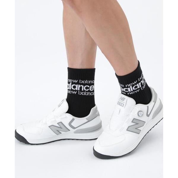 靴下 「new balance golf」ＴＥＣＨ　ＭＥＤＩＵＭ　ＳＨＯＲＴ　ＳＯＣＫＳ メンズ