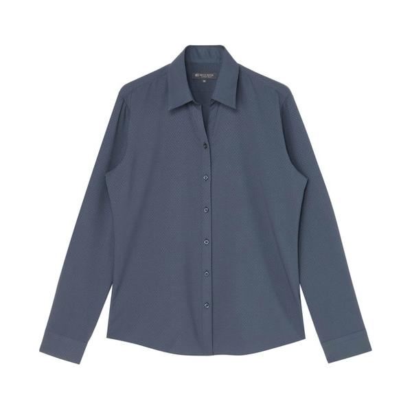 フォーマル ブラウス シャツ COFREX 形態安定ノンアイロン スキッパー 長袖ビジネスワイシャツ...