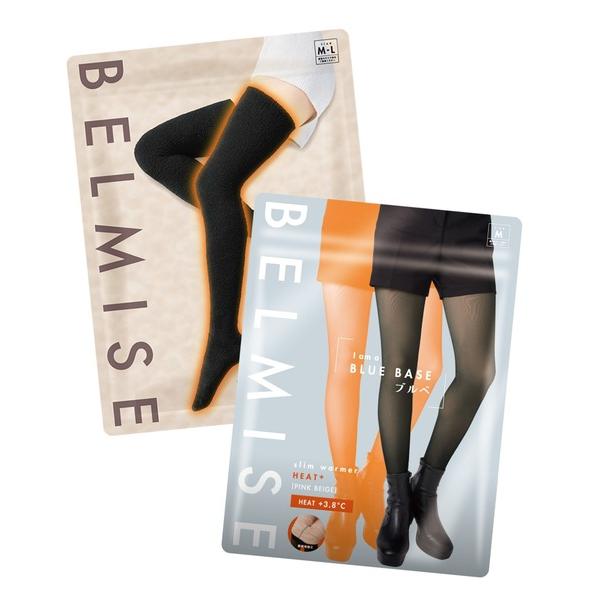 靴下 「販売枚数680万枚突破！」「公式ベルミス」 BELMISE ベルミス 福袋 2着セット スリ...