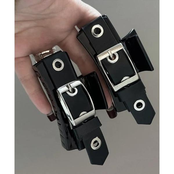 ヘアクリップ ヘアクリップ ベルトデザイン