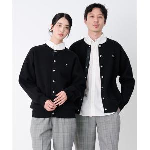 カーディガン シェア スウェットライクニット カーディガン レディース メンズ