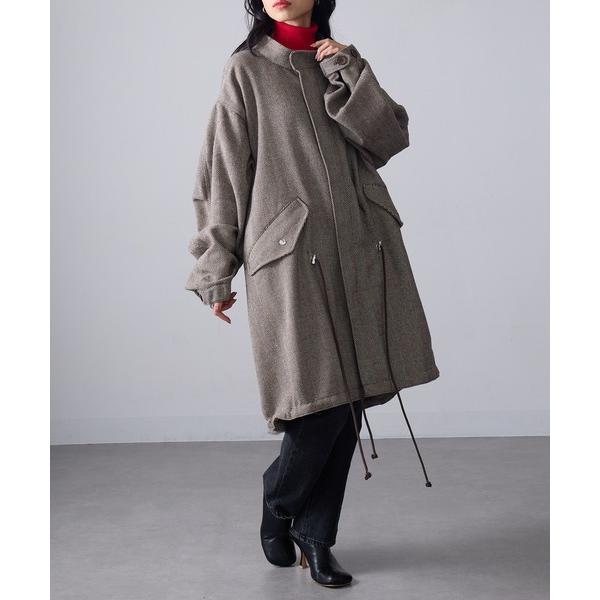モッズコート コート 「MAGASIN DE MODE Onjna」ヘリンボーンモッズコート trc...