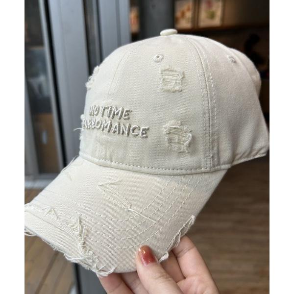 キャップ 帽子 キャップ 帽子 ダメージ加工キャップ レディース メンズ