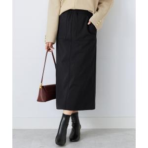 スカート あったか裏起毛タイトスカート