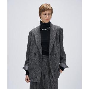 ジャケット テーラードジャケット ヘリンボーンテーラードジャケット レディース