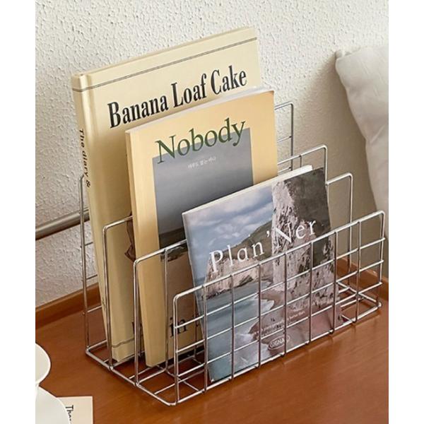 収納 ブックスタンド/マガジンラック