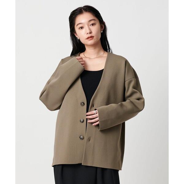 カーディガン 「MARW UNITED ARROWS」スムース オーバー Vネック カーディガン U...