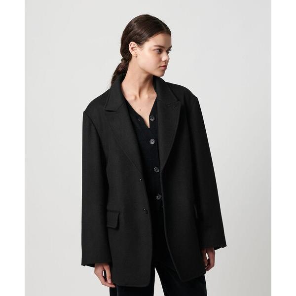 コート アウター 「ATTISESSION」ビーバー ビッグ コートジャケット レディース