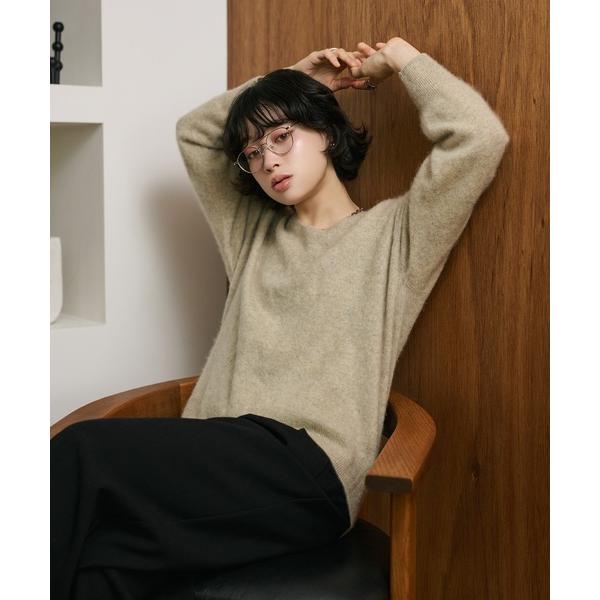 ニット セーター wool cashmere v neck knit pullover /ウールカシ...