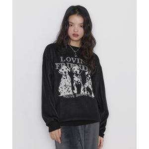 ニット セーター アニマルジャガードニット 猫 犬 レディース