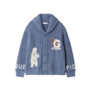 パジャマ 「HOMME」パウダーフォレストベアジャガードカウチン メンズ レディース