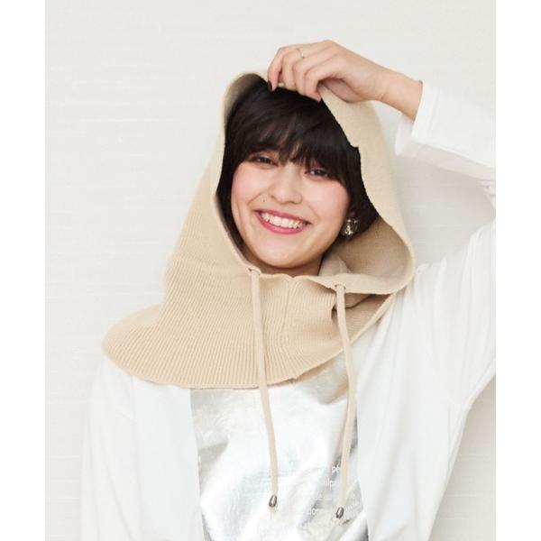 帽子 ハット 「JETSET SOLO PLUS」ニットフードバラクラバ レディース